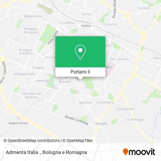 Mappa Admenta Italia .