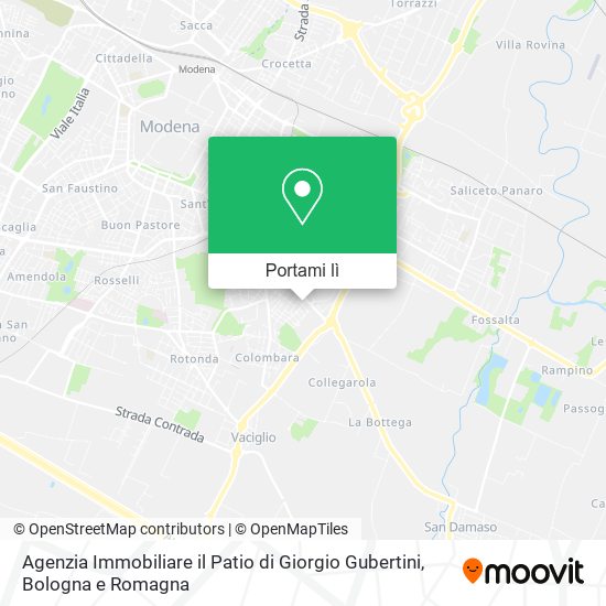 Mappa Agenzia Immobiliare il Patio di Giorgio Gubertini