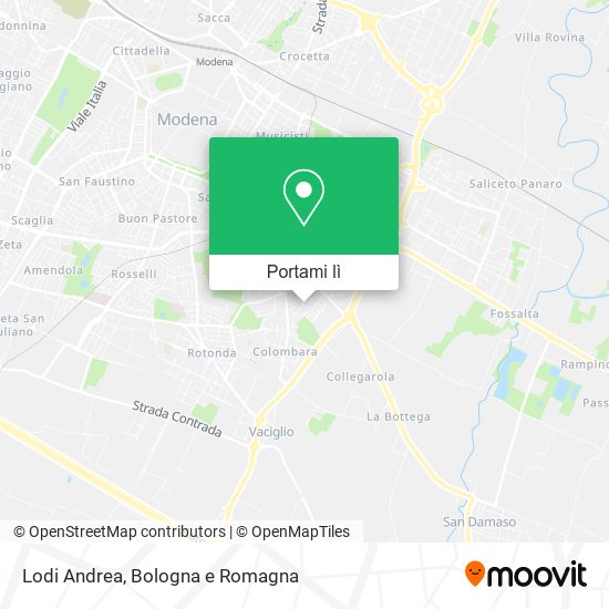 Mappa Lodi Andrea