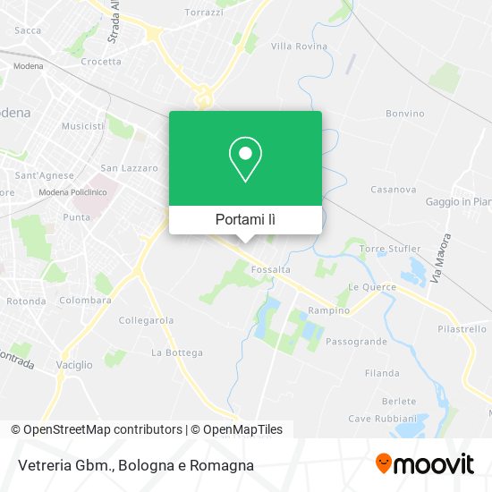 Mappa Vetreria Gbm.