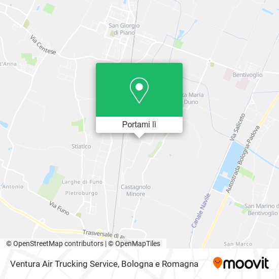 Mappa Ventura Air Trucking Service