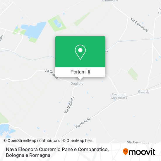 Mappa Nava Eleonora Cuoremio Pane e Companatico