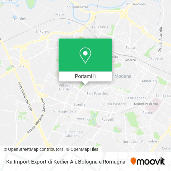 Mappa Ka Import Export di Kedier Ali