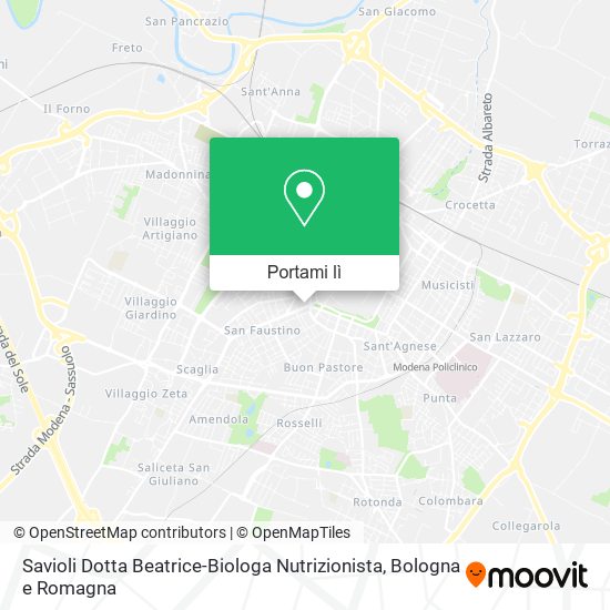Mappa Savioli Dotta Beatrice-Biologa Nutrizionista