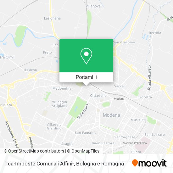 Mappa Ica-Imposte Comunali Affini-