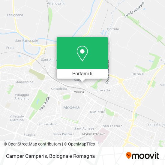 Mappa Camper Camperis