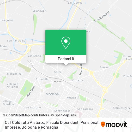 Mappa Caf Coldiretti Aistenza Fiscale Dipendenti Pensionati Imprese
