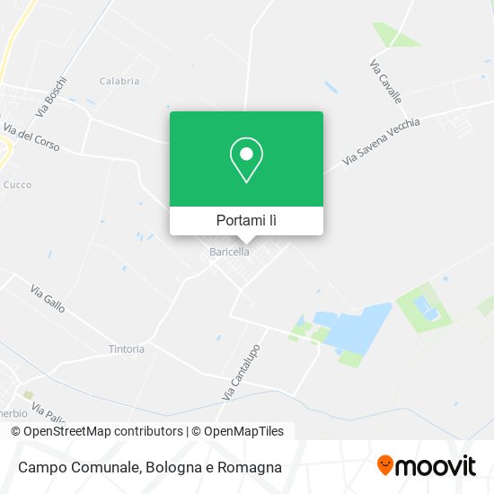 Mappa Campo Comunale