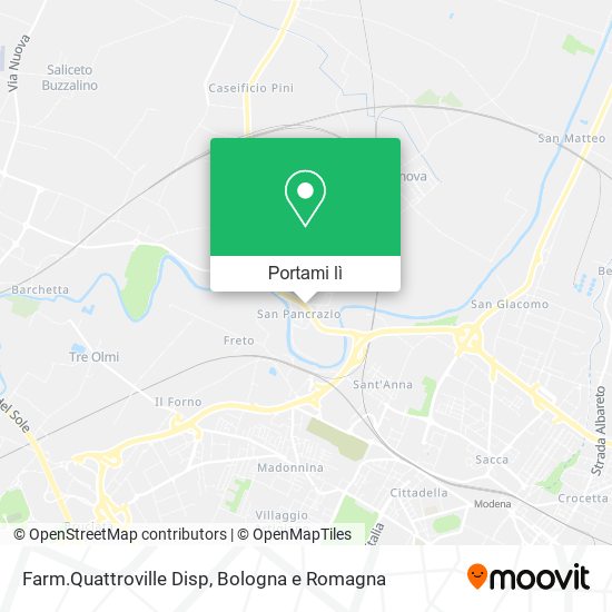 Mappa Farm.Quattroville Disp