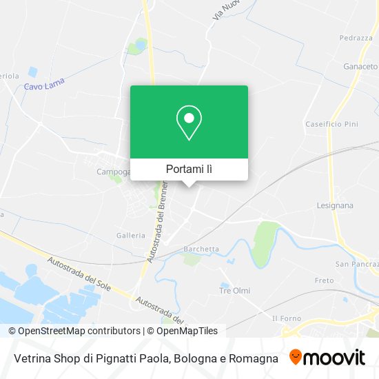 Mappa Vetrina Shop di Pignatti Paola
