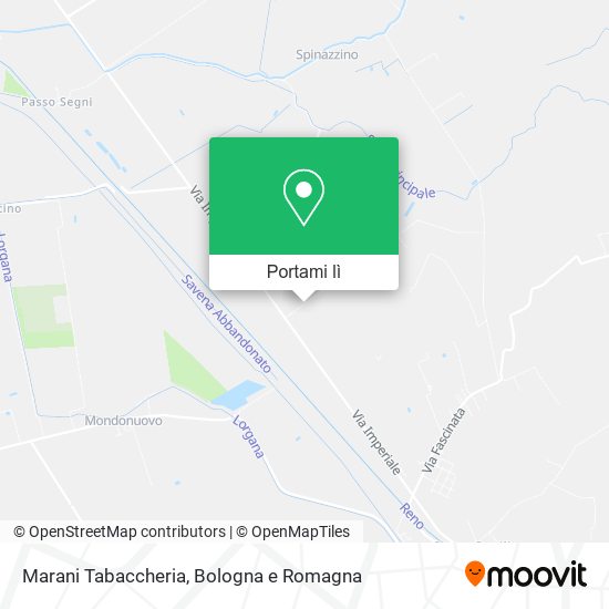 Mappa Marani Tabaccheria