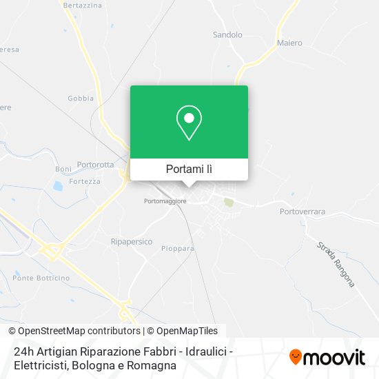 Mappa 24h Artigian Riparazione Fabbri - Idraulici - Elettricisti