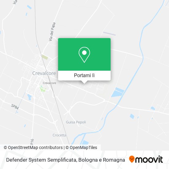 Mappa Defender System Semplificata