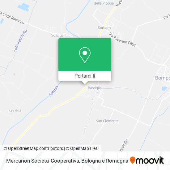Mappa Mercurion Societa' Cooperativa