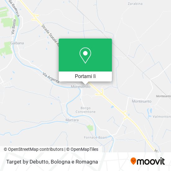Mappa Target by Debutto