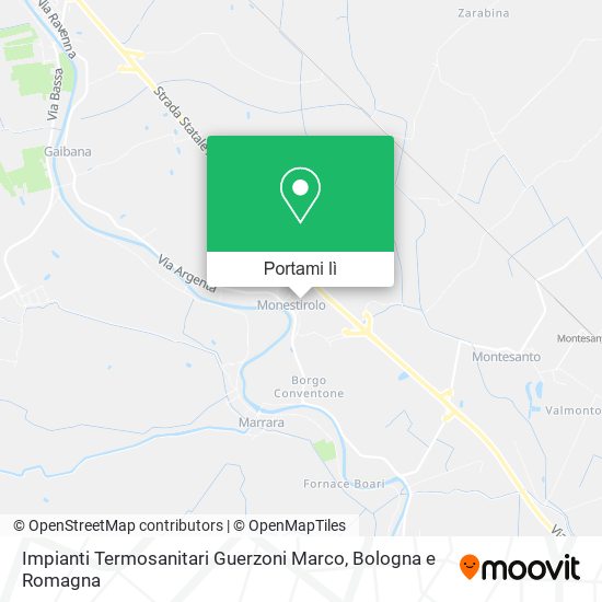 Mappa Impianti Termosanitari Guerzoni Marco