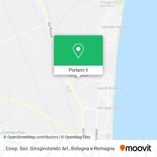 Mappa Coop. Soc. Girogirotondo Arl.