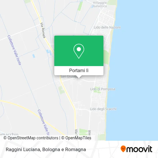 Mappa Raggini Luciana