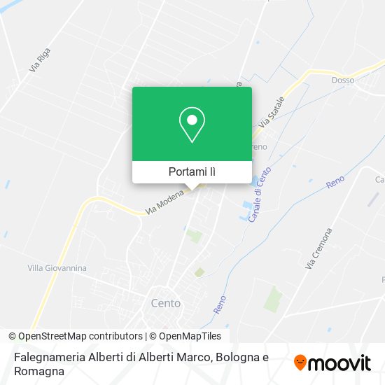 Mappa Falegnameria Alberti di Alberti Marco