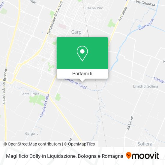 Mappa Maglificio Dolly-in Liquidazione