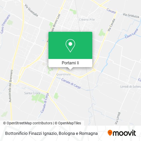 Mappa Bottonificio Finazzi Ignazio