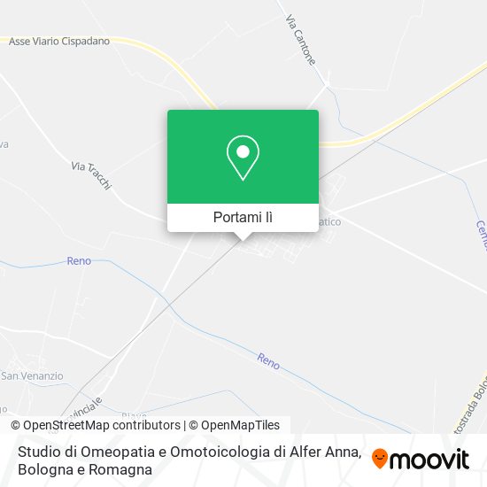 Mappa Studio di Omeopatia e Omotoicologia di Alfer Anna