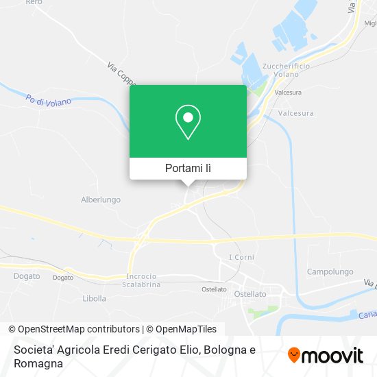 Mappa Societa' Agricola Eredi Cerigato Elio