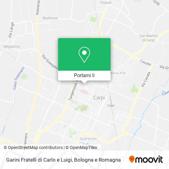 Mappa Garini Fratelli di Carlo e Luigi