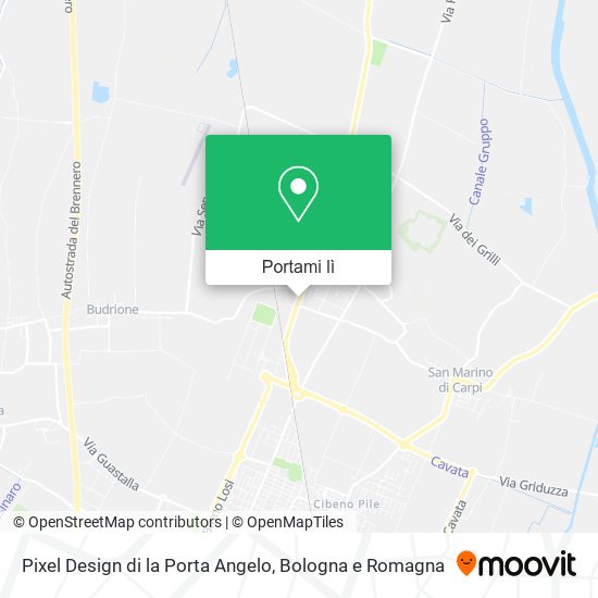 Mappa Pixel Design di la Porta Angelo