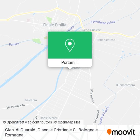 Mappa Glen. di Guaraldi Gianni e Cristian e C.