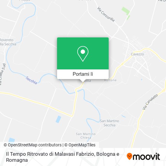 Mappa Il Tempo Ritrovato di Malavasi Fabrizio