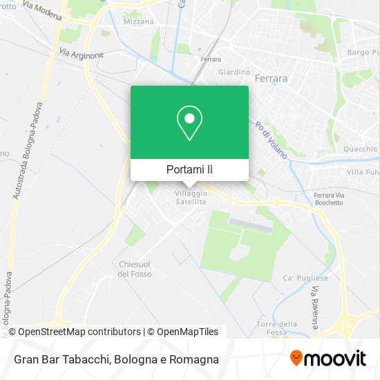 Mappa Gran Bar Tabacchi