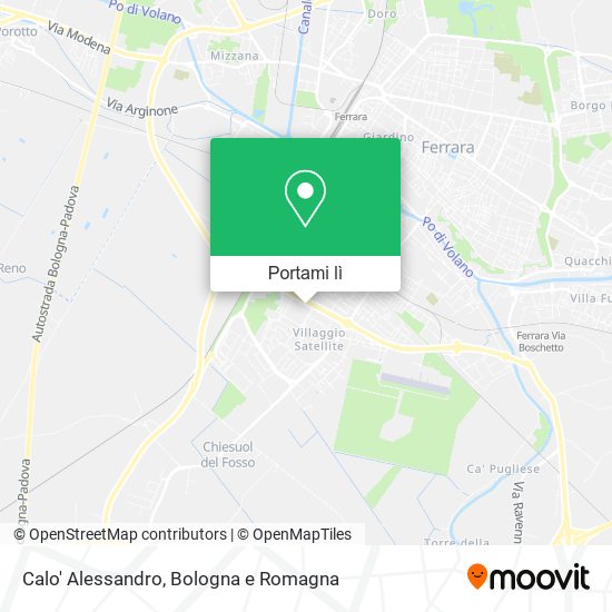 Mappa Calo' Alessandro