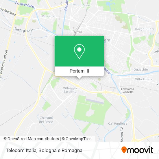 Mappa Telecom Italia