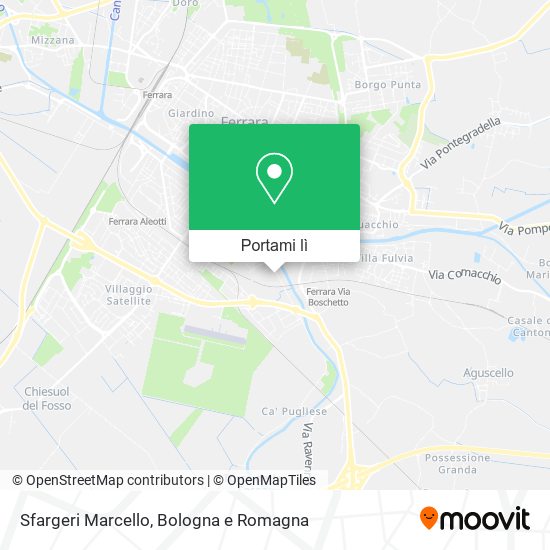 Mappa Sfargeri Marcello
