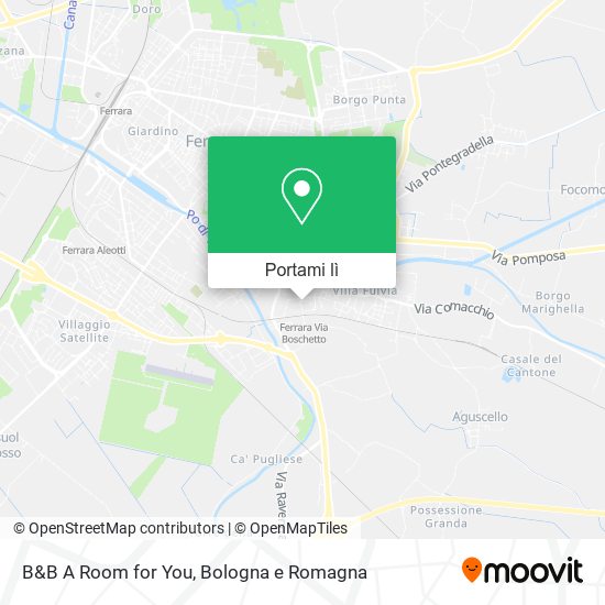 Mappa B&B A Room for You