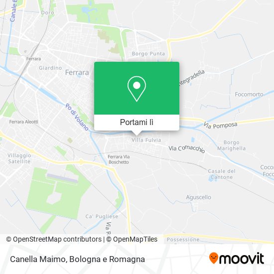 Mappa Canella Maimo