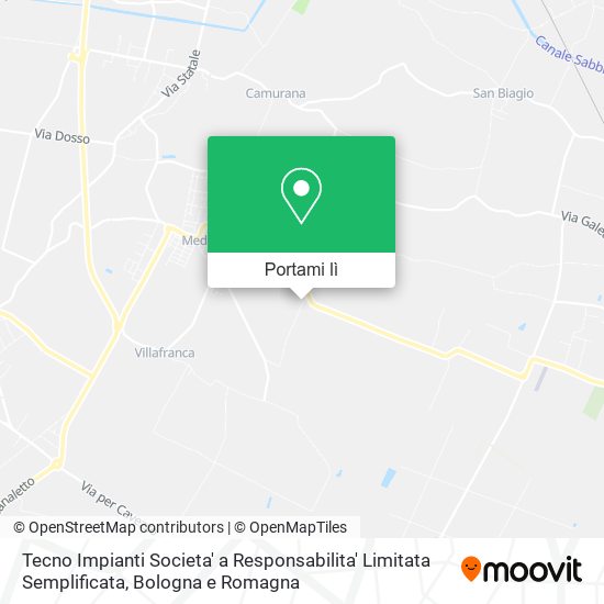 Mappa Tecno Impianti Societa' a Responsabilita' Limitata Semplificata