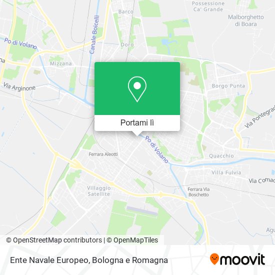 Mappa Ente Navale Europeo