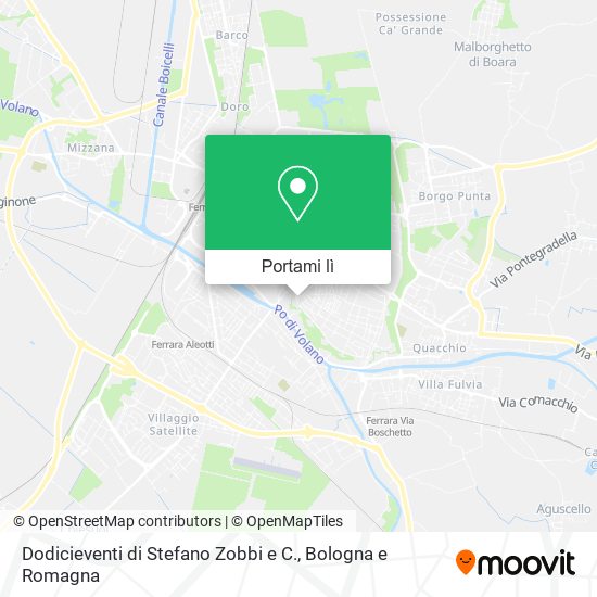 Mappa Dodicieventi di Stefano Zobbi e C.