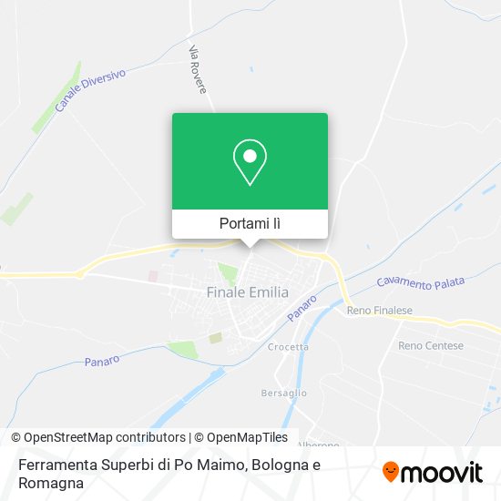 Mappa Ferramenta Superbi di Po Maimo