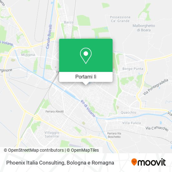 Mappa Phoenix Italia Consulting