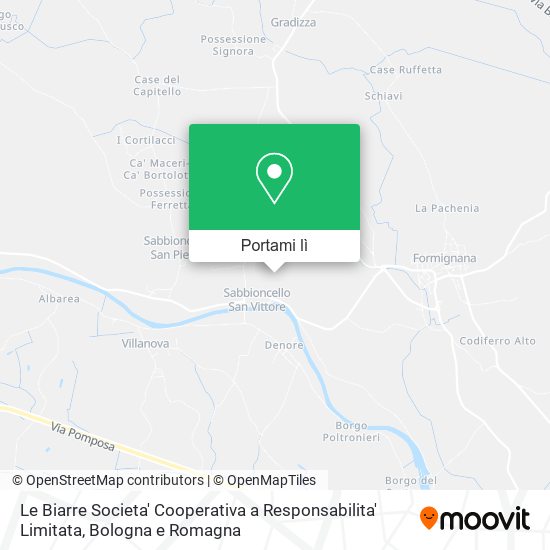 Mappa Le Biarre Societa' Cooperativa a Responsabilita' Limitata