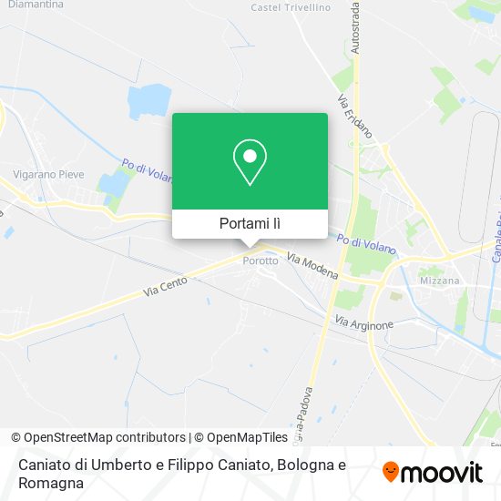 Mappa Caniato di Umberto e Filippo Caniato