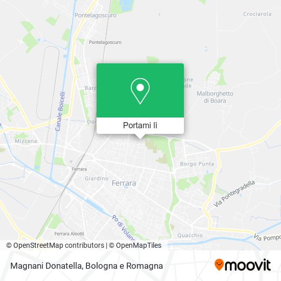 Mappa Magnani Donatella