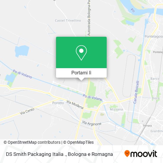 Mappa DS Smith Packaging Italia .
