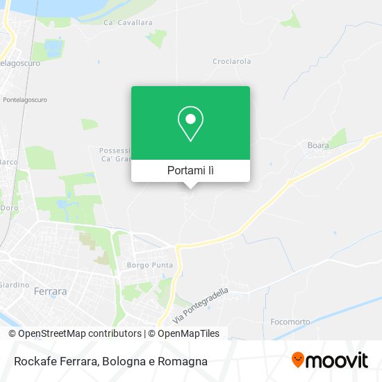 Mappa Rockafe Ferrara