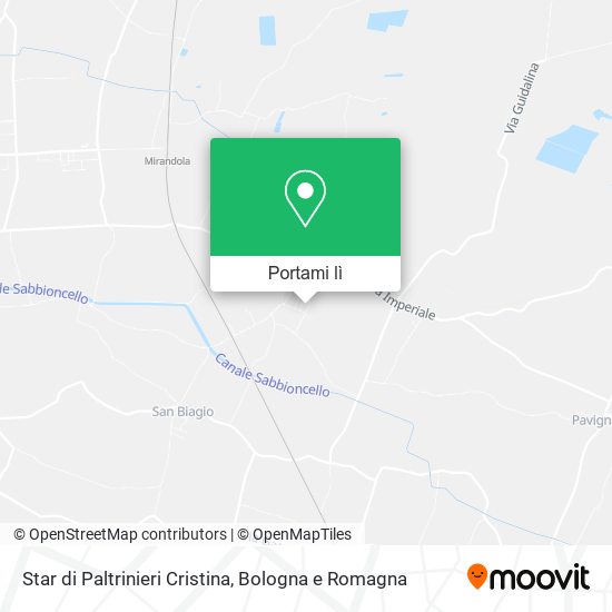 Mappa Star di Paltrinieri Cristina