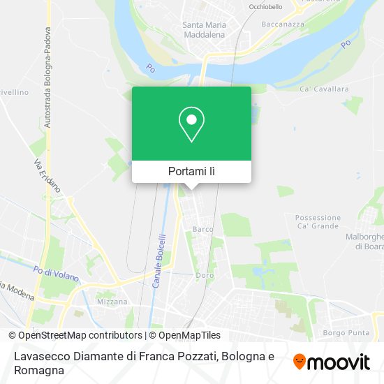 Mappa Lavasecco Diamante di Franca Pozzati
