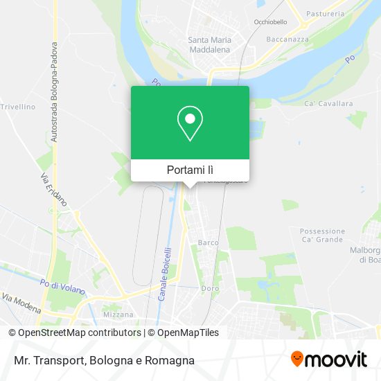 Mappa Mr. Transport